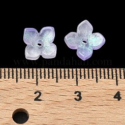 Gefärbte und erhitzte Glasperlenkappen&nbsp;GLAA-Z019-01E