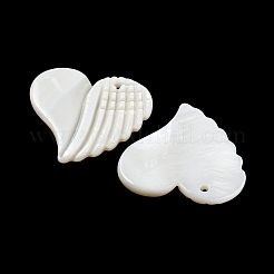 Naturali di acqua dolce pendenti shell&nbsp;BSHE-G034-18