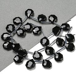 Natürlichen Obsidian Perlen Stränge&nbsp;G-P544-C02-01
