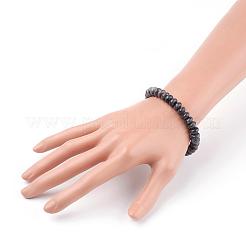 Perles naturelles labradorite étirent bracelets&nbsp;BJEW-JB03376-01