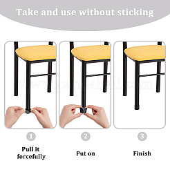 20 Stück PVC-Bodenschoner für Stuhlbeine&nbsp;FIND-GF0003-37