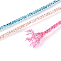 Cordoncino di cotone macramè tinto a segmento da 30 m&nbsp;OCOR-T018-01G
