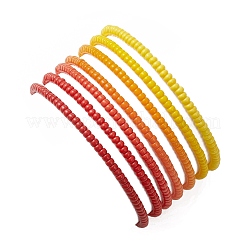 7 bracelet extensible en perles de rocaille en verre pour femme&nbsp;BJEW-MZ00279