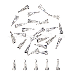 Pendentifs en alliage de zinc de style tibétain&nbsp;LS-PALLOY-P178-20AS