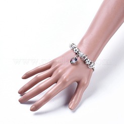 I braccialetti europei in ottone&nbsp;BJEW-JB04433