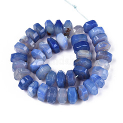 Chapelets de perles d'agate naturelle&nbsp;G-N356-01A-15