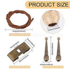Kit para hacer corbatas de bolo&nbsp;DIY-CA0007-09