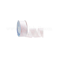 Ruban polyester irisé 18m&nbsp;OCOR-WH0097-10B