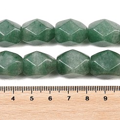 Natürlichen Aventurin facettierten Raute Perlen Stränge&nbsp;G-L235A-08B