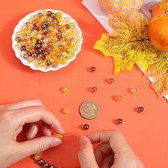 Transparente Acrylperlen zum Thema Thanksgiving&nbsp;MACR-SP0001-32B