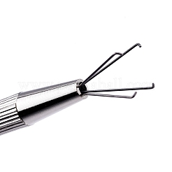 Edelstahl 4 Zinken Strass Krallen Pinzette&nbsp;TOOL-L010-006