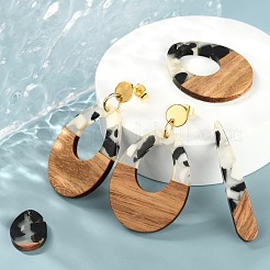 10 colgante de resina y madera de nogal de 5 estilos.&nbsp;RESI-LS0001-44