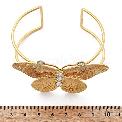 Ionenplattierung (IP) 304 Edelstahl-Manschettenarmbänder für Frauen&nbsp;BJEW-A026-06G