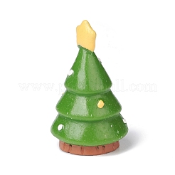 Decoración de exhibición de estatua de resina de estilo navideño&nbsp;DJEW-O002-01F