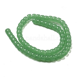 Chapelets de perles en verre imitation jade&nbsp;GLAA-NH0002-A03