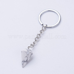 Natürlicher / synthetischer Mischstein keychain&nbsp;KEYC-E023-07