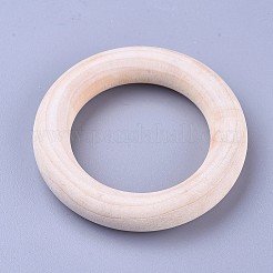 Anneaux de liaison en bois non fini&nbsp;LS-X-WOOD-F002-01-55mm