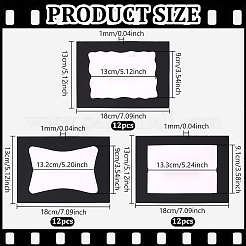 36 pz. 3 cornici rettangolari in carta per foto&nbsp;DIY-NB0014-84
