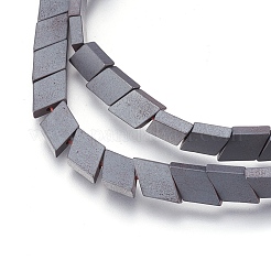 Non magnetici fili di perline di ematite sintetico&nbsp;G-I208-02F-A