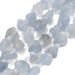 Rohe raue natürliche Aquamarinperlenstränge&nbsp;GG-CBA0B77-A03-01