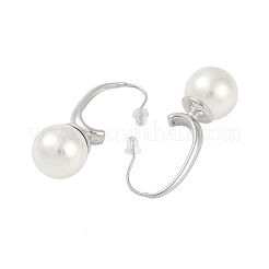 Pendientes colgantes redondos de acero inoxidable 304 para mujer&nbsp;EJEW-K281-31P