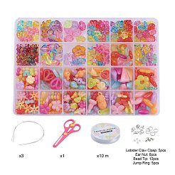Braccialetti fai da te e kit di gioielli per fasce per capelli in ferro&nbsp;DIY-YW0001-39
