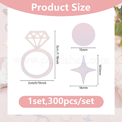 Laser-Papier-Konfetti&nbsp;DIY-WH0888-482