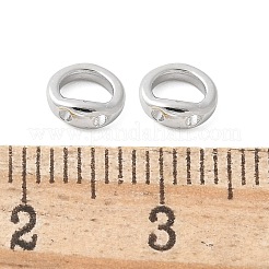 Messingring-Charm-Verbindungsstücke&nbsp;KK-U056-55P