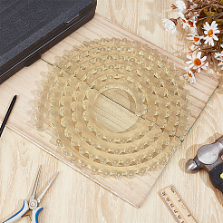Bandes de formes spéciales pour le travail du bois en plastique&nbsp;AJEW-WH0596-576A
