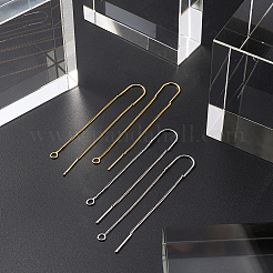 Messing Ohrstecker Zubehör&nbsp;KK-CD0001-02