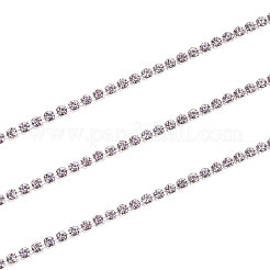 Messing Strass Strassketten&nbsp;CHC-CJ0001-52