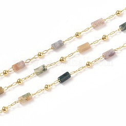 Natürliche Moos Achat handgemachte Perlenketten&nbsp;CHC-K008-C01