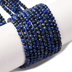 Natürlicher Lapislazuli Perlenstränge&nbsp;LS-G-D165-B-2mm