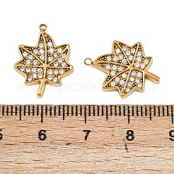 Anhänger aus 304 Edelstahl mit Mikropflaster und Zirkonia&nbsp;STAS-A132-03B-G