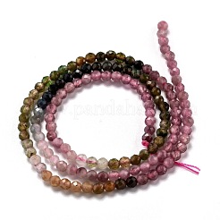 Fili di perle di tormalina multicolore naturale&nbsp;G-H266-15B