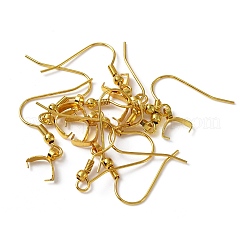 Crochets de boucles d'oreilles en acier inoxydable 304&nbsp;X-STAS-WH0035-14G