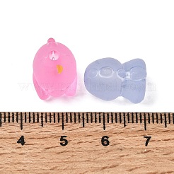 Perles en acrylique transparent mat&nbsp;FACR-C001-01A