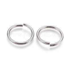 Anillos de salto abiertos cortados con sierra de acero inoxidable 304 resistentes al deslustre&nbsp;STAS-P212-25P-08