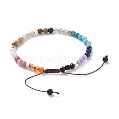 Verstellbarer Nylonfaden geflochtene Perlen Armbänder&nbsp;BJEW-JB04442