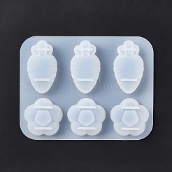 Stampi in silicone fai da te per ravanelli e ornamenti floreali&nbsp;LS-DIY-E055-29