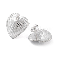 Orecchini a bottone in acciaio inossidabile 304 anti-ossidazione&nbsp;EJEW-P258-23P