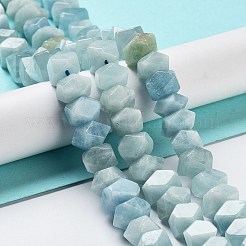 Natürliche Aquamarin Perlen Stränge&nbsp;G-D091-A19