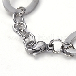 Anlaufgeschützte Gliederkettenarmbänder aus Edelstahl 304&nbsp;BJEW-G582-41P