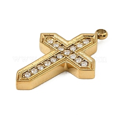Pendentifs en strass en acier inoxydable 304&nbsp;STAS-P430-01A-G01
