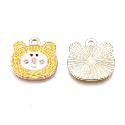 Pendentifs d'émail en alliage&nbsp;ENAM-N054-74E