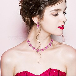 Legierung Strass-Schmuck-Sets&nbsp;FS-WG043C9-01