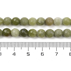Natur taiwan Jade Perlen Stränge&nbsp;G-K310-A23-6mm-01