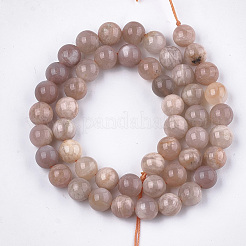 Natürliche sunstone Perlen Stränge&nbsp;X-G-S333-8mm-038