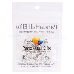 Messing versilbert Mittleren Osten Strass Zwischenperlen&nbsp;RB-PH0001-08S-NF