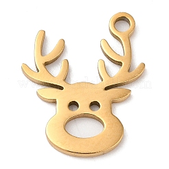 Weihnachten 201 Edelstahlanhänger&nbsp;STAS-D053-07G